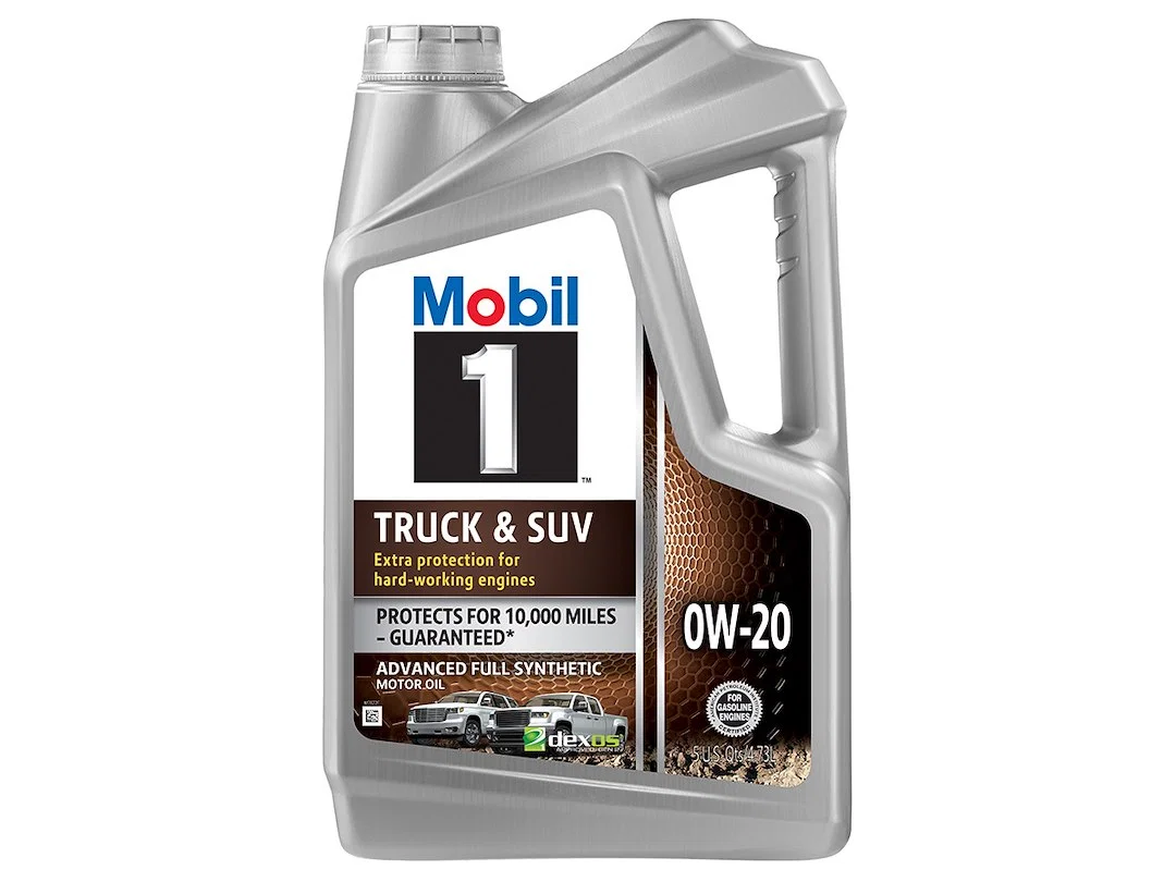 124593 – MOBIL Oil, SAE 0W-20 Synthetic 5 Quart Jug Single
